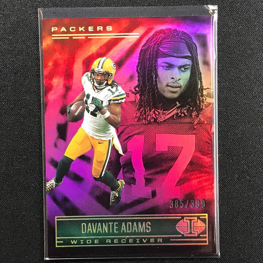 2021 Illusions Davante Adams Trophy Collection Pink /399