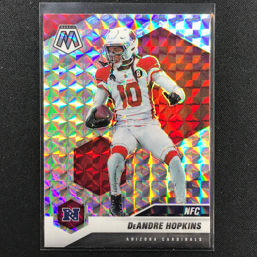 2021 Mosaic DEANDRE HOPKINS Variations NFC Mosaic Silver #218