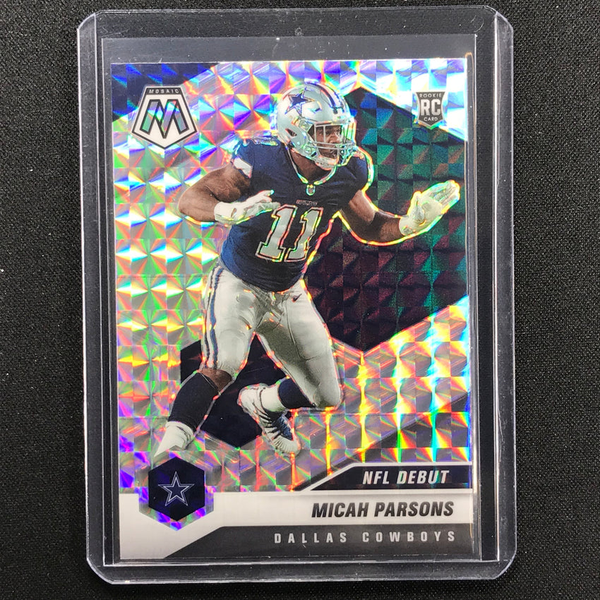 2021 Mosaic MICAH PARSONS NFL Debut Rookie Mosaic Silver #257
