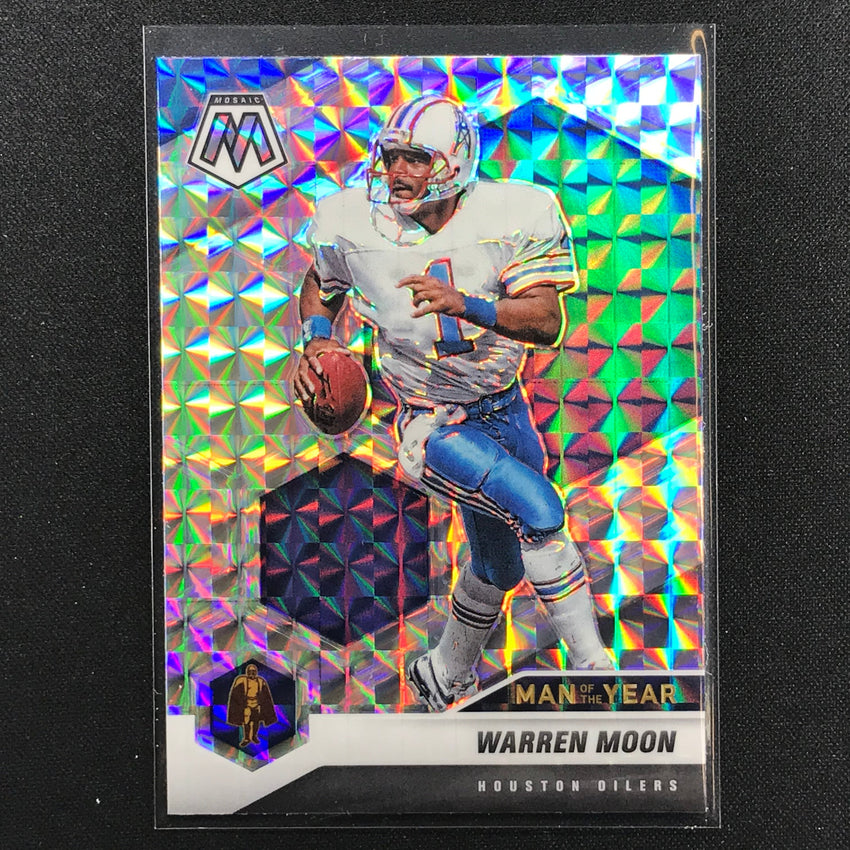 2021 Mosaic WARREN MOON Man of the Year Mosaic Silver #280