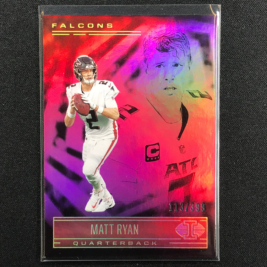 2021 Illusions Matt Ryan Trophy Collection Pink /399