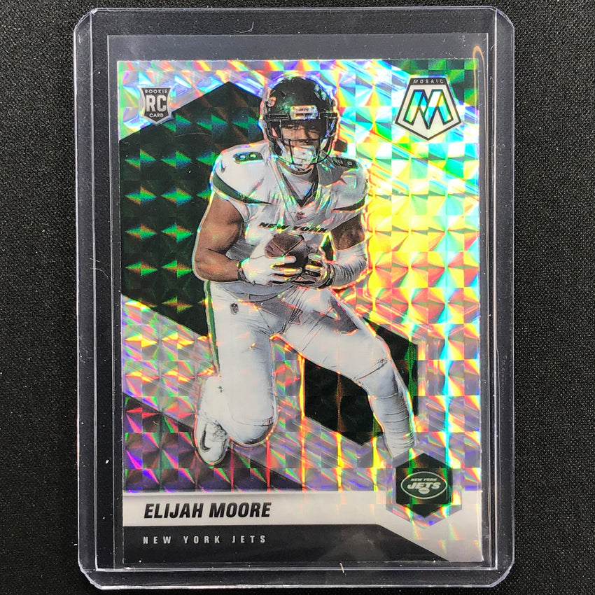 2021 Mosaic ELIJAH MOORE Rookie Mosaic Silver #316