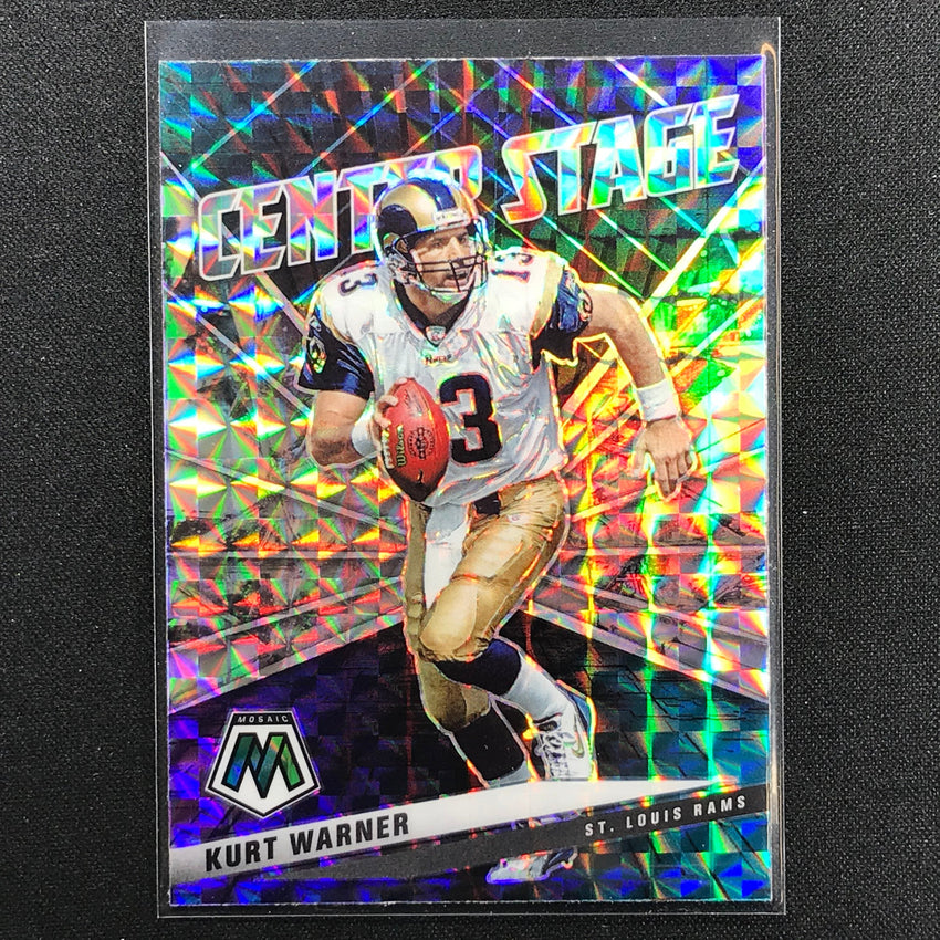 2021 Mosaic KURT WARNER Center Stage Mosaic Silver #18