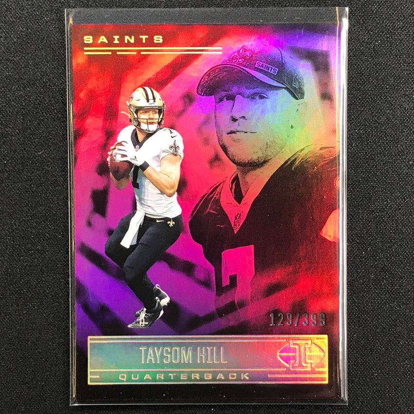 2021 Illusions Taysom Hill Trophy Collection Pink /399