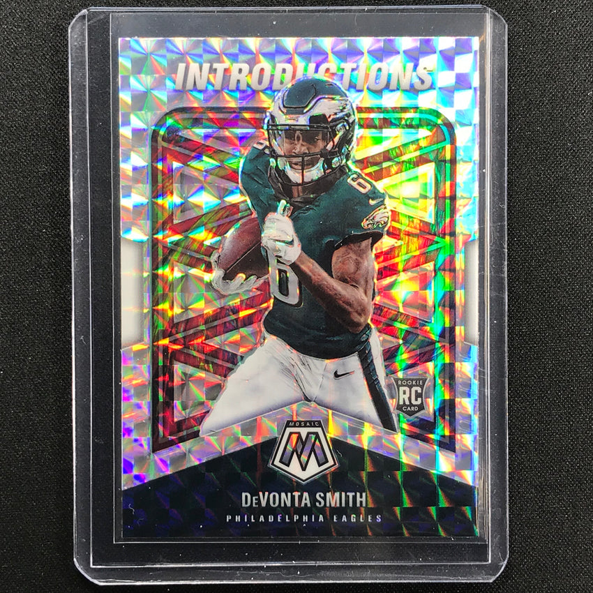 2021 Mosaic DEVONTA SMITH Introductions Rookie Mosaic Silver #6