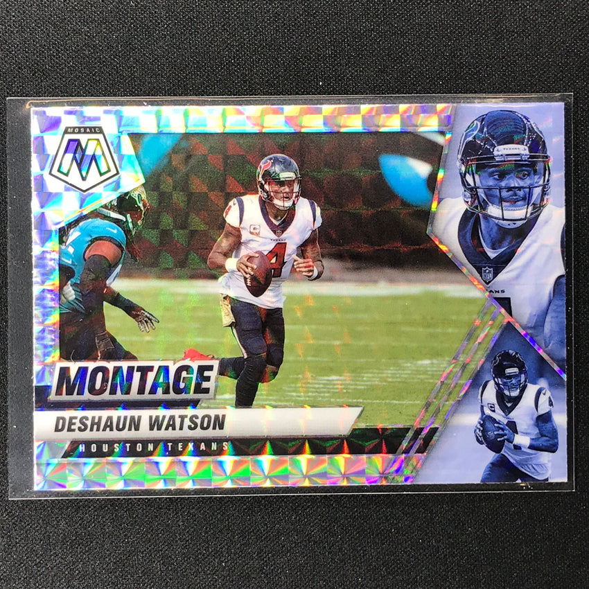 2021 Mosaic DESHAUN WATSON Montage Mosaic Silver #3
