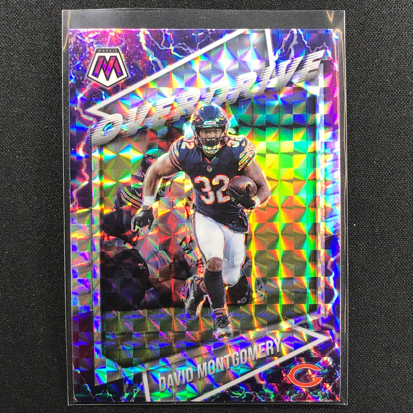 2021 Mosaic DAVID MONTGOMERY Overdrive Mosaic Silver #14