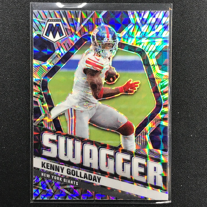 2021 Mosaic KENNY GOLLADAY Swagger Mosaic Silver #14