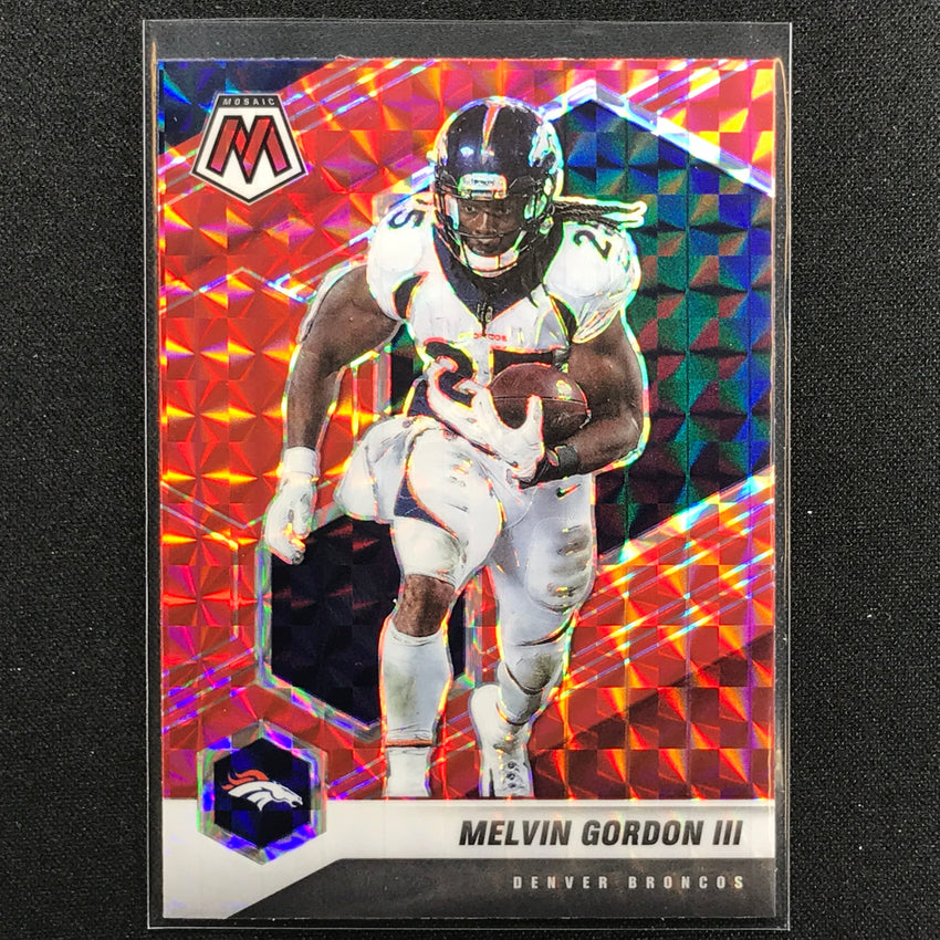 2021 Mosaic MELVIN GORDON III Mosaic Red #69