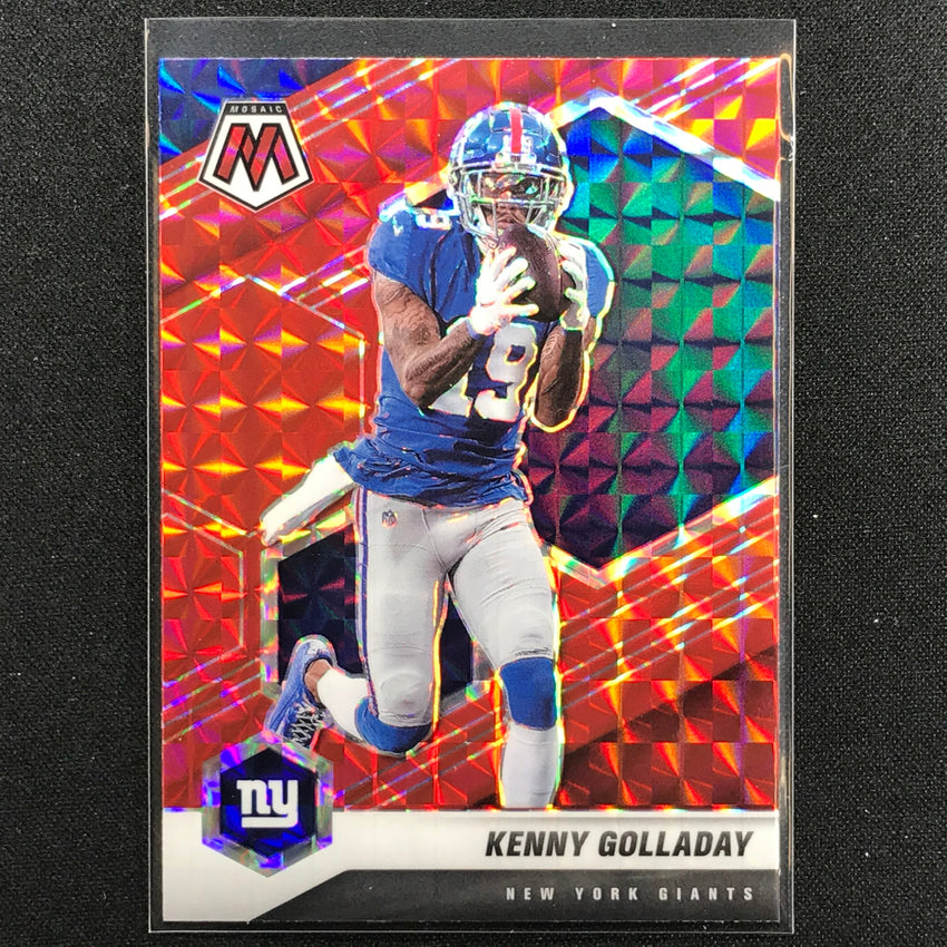 2021 Mosaic KENNY GOLLADAY Mosaic Red #152