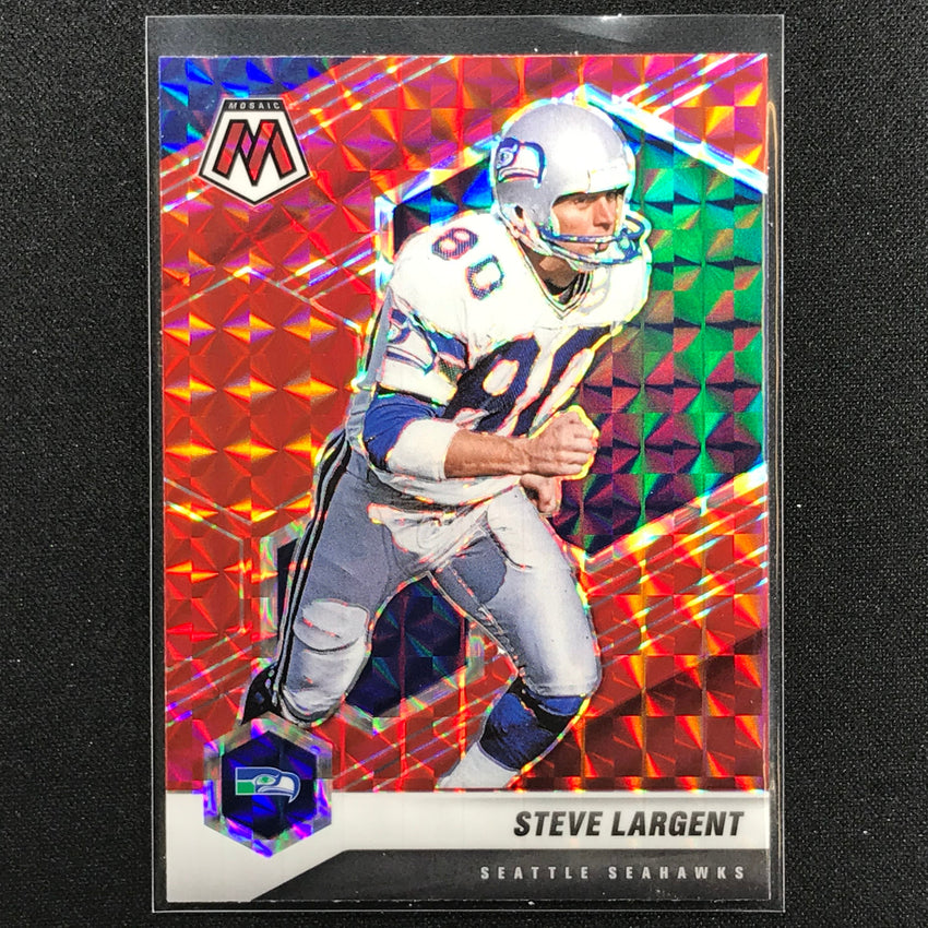 2021 Mosaic STEVE LARGENT Mosaic Red #180