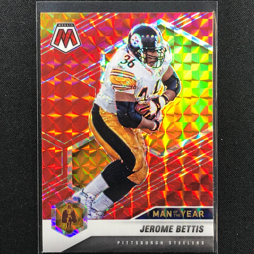 2021 Mosaic JEROME BETTIS Man of the Year Mosaic Red #262