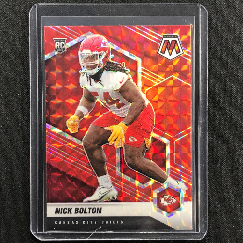 2021 Mosaic NICK BOLTON Rookie Mosaic Red #366