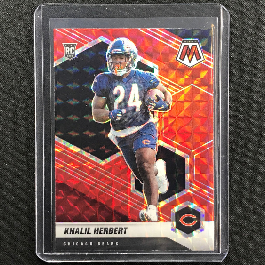 2021 Mosaic KHALIL HERBERT Rookie Mosaic Red #380