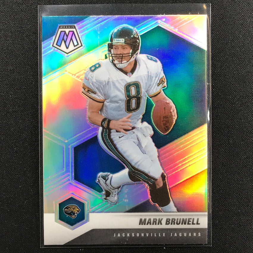 2021 Mosaic MARK BRUNELL Silver Prizm #97