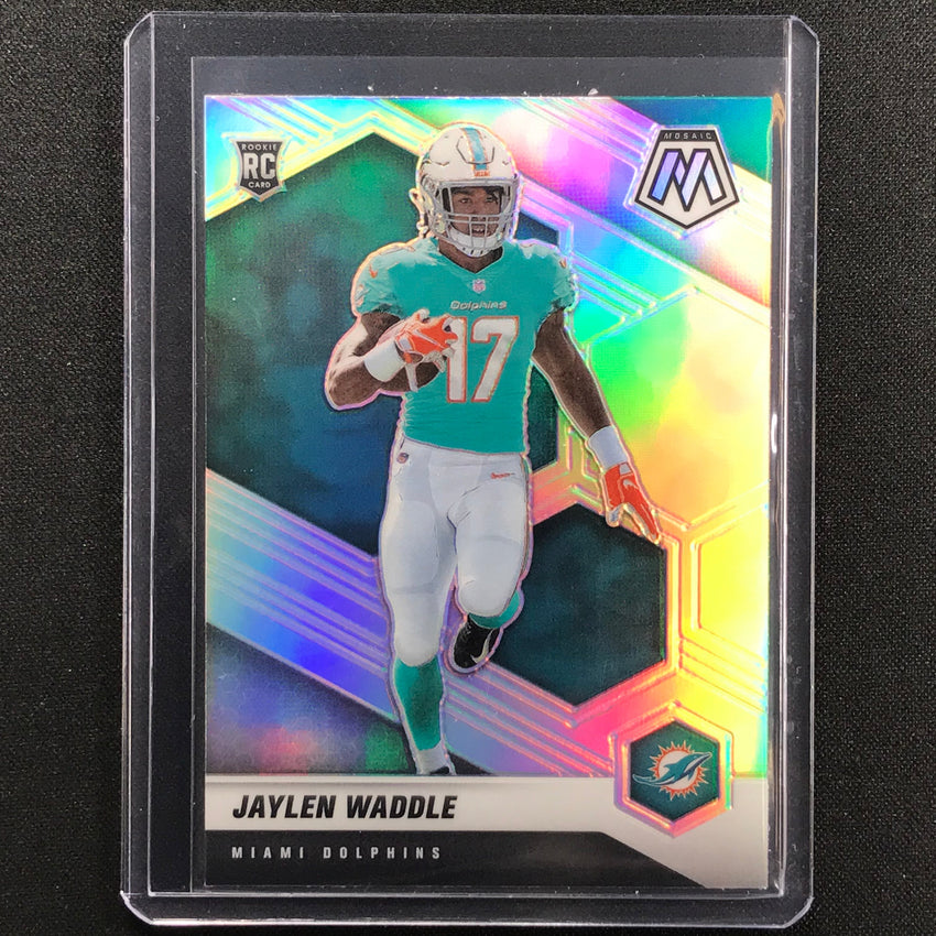 2021 Mosaic JAYLEN WADDLE Rookie Silver Prizm #308