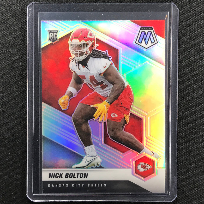 2021 Mosaic NICK BOLTON Rookie Silver Prizm #366