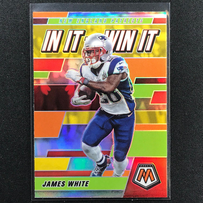 2021 Mosaic JAMES WHITE In It to Win It Silver Prizm #10