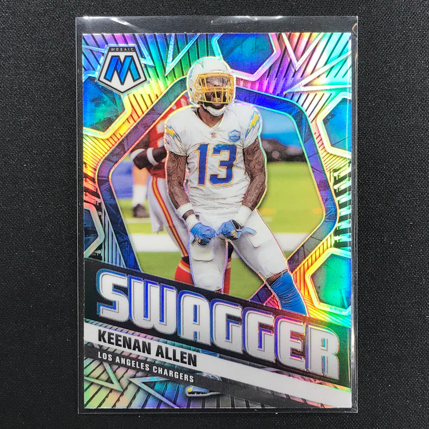 2021 Mosaic KEENAN ALLEN Swagger Silver Prizm #13