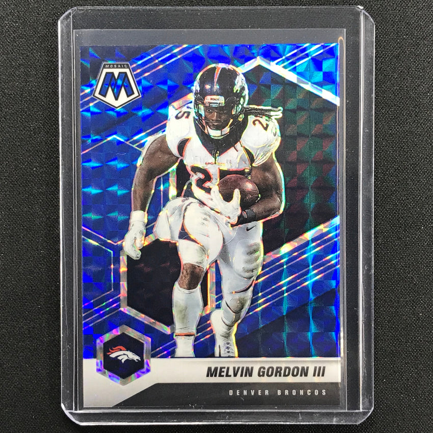 2021 Mosaic Melvin Gordon Iii Blue 11/99