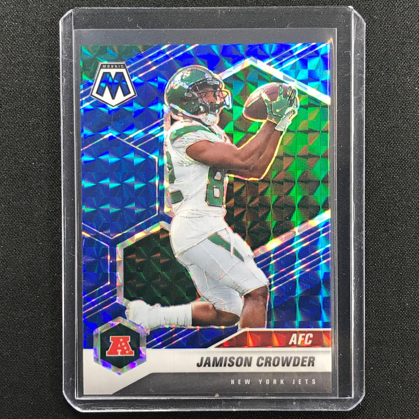 2021 Mosaic Jamison Crowder Variation Afc Blue 94/99