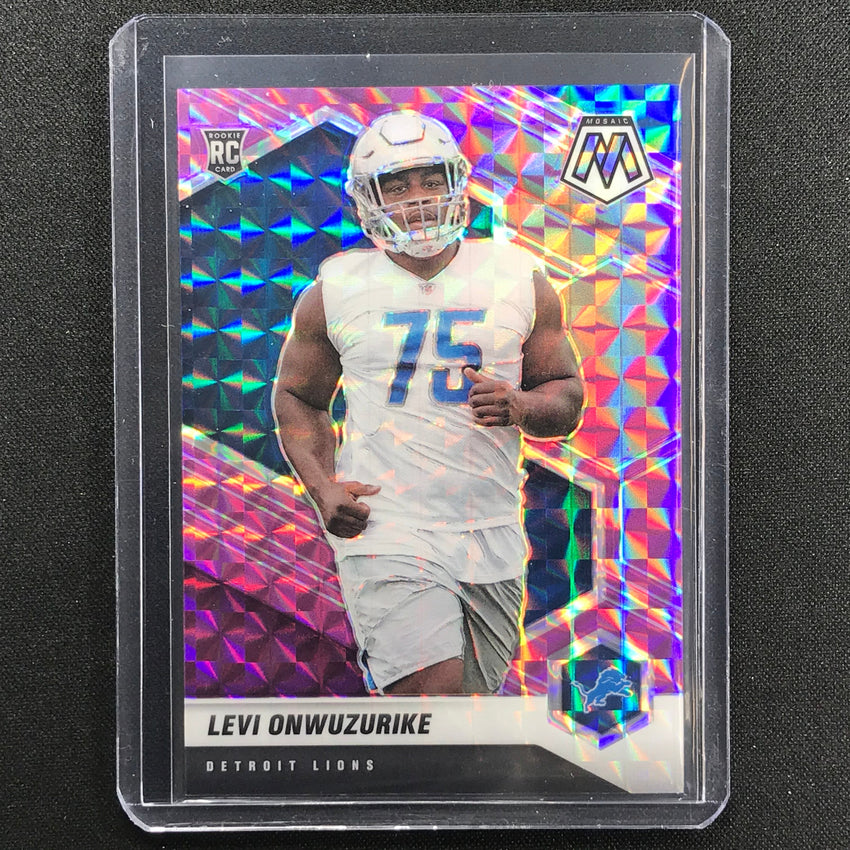 2021 Mosaic Levi Onwuzurike Rookie Purple 39/49