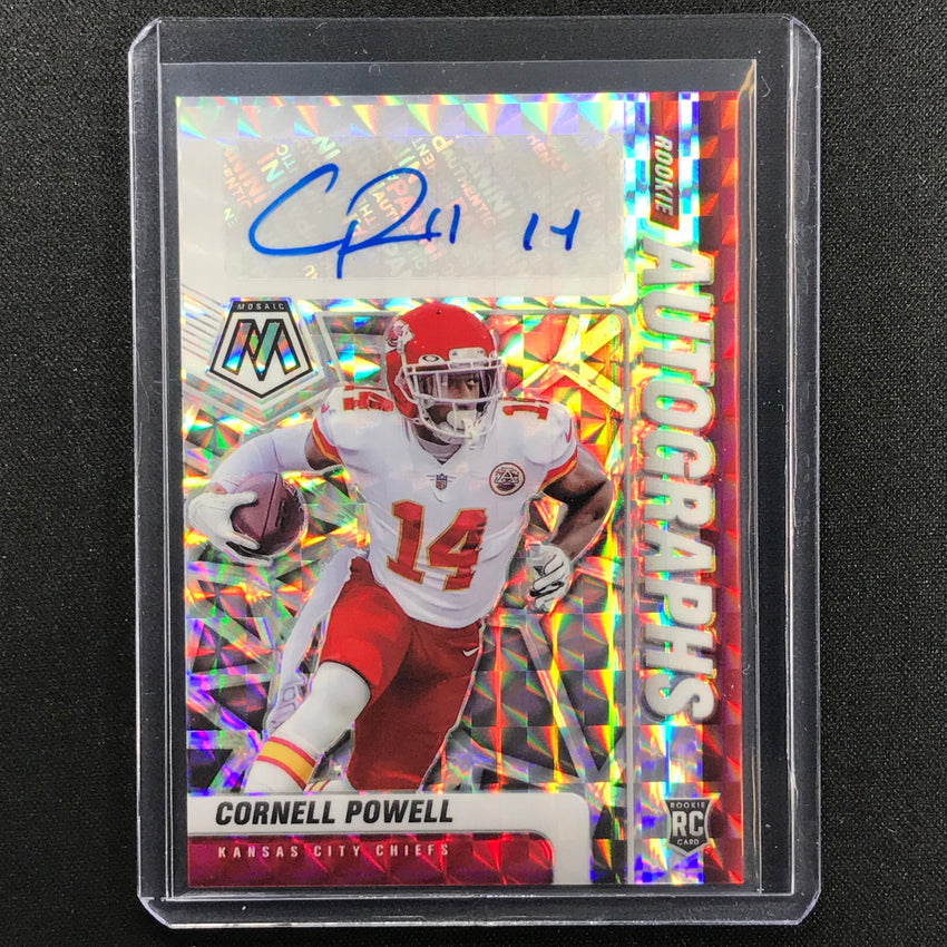 2021 Mosaic CORNELL POWELL Rookie Autographs Mosaic #40