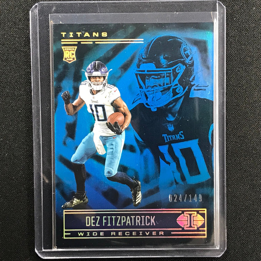 2021 Illusions Dez Fitzpatrick Rookie Trophy Collection Light Blue 24/149