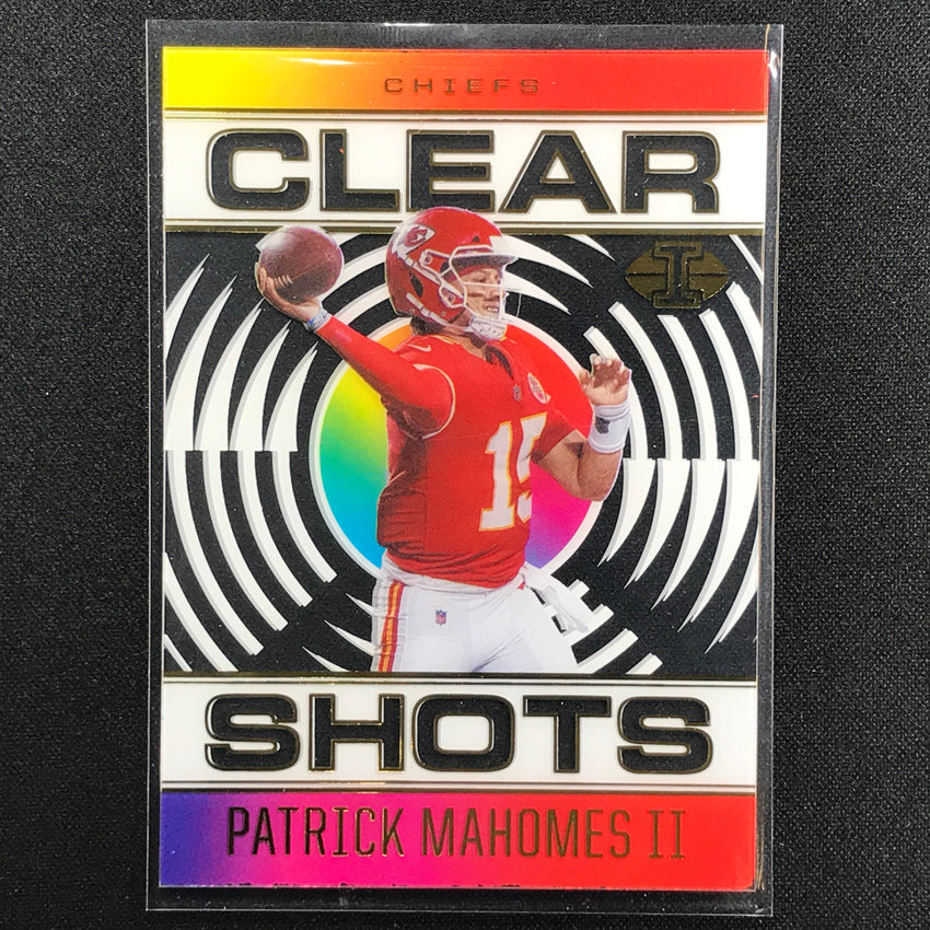 2021 Illusions Patrick Mahomes Ii Clear Shots Acetate Base No 2