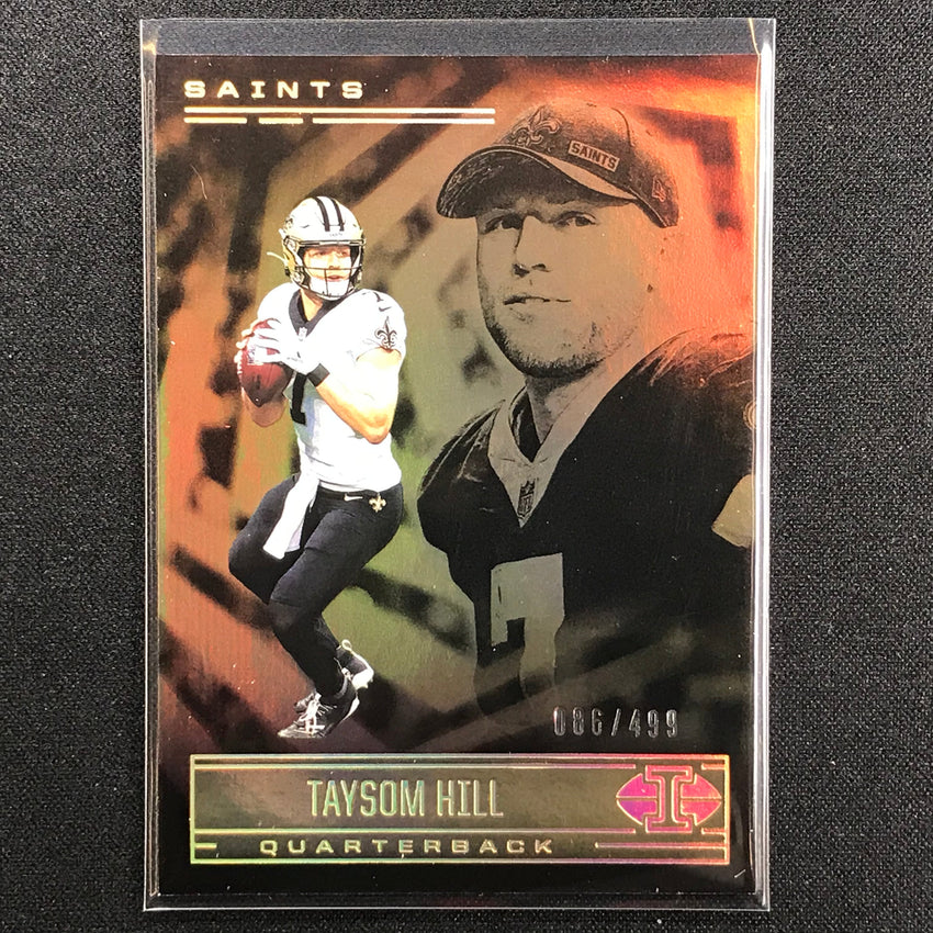 2021 Illusions Taysom Hill Trophy Collection Bronze /499