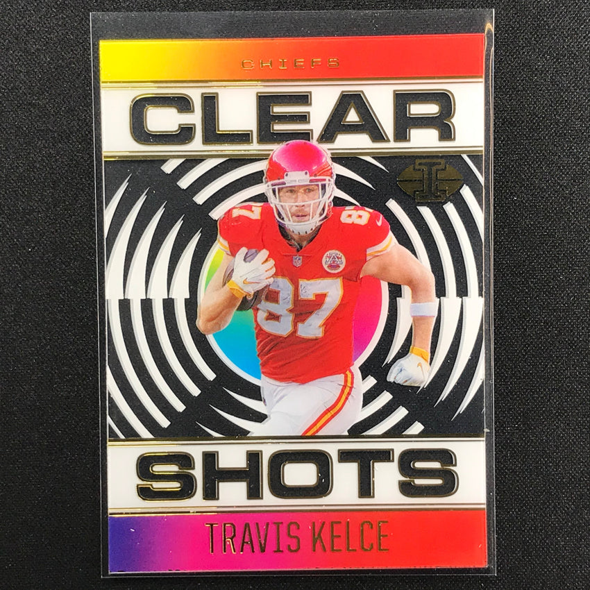 2021 Illusions TRAVIS KELCE Clear Shots Acetate Base #9