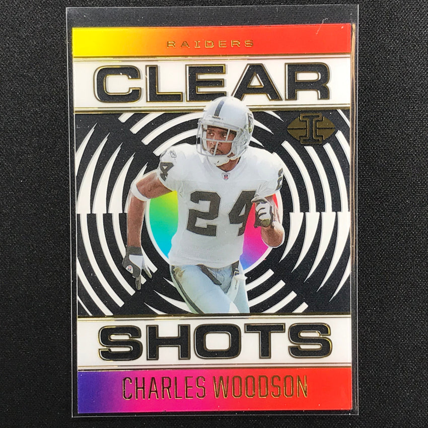2021 Illusions CHARLES WOODSON Clear Shots Acetate Base #13