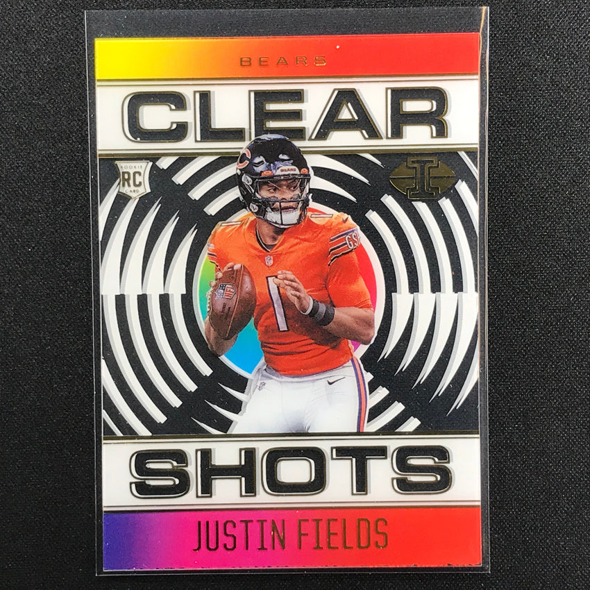 2021 Illusions JUSTIN FIELDS Rookie Clear Shots Acetate Base #19