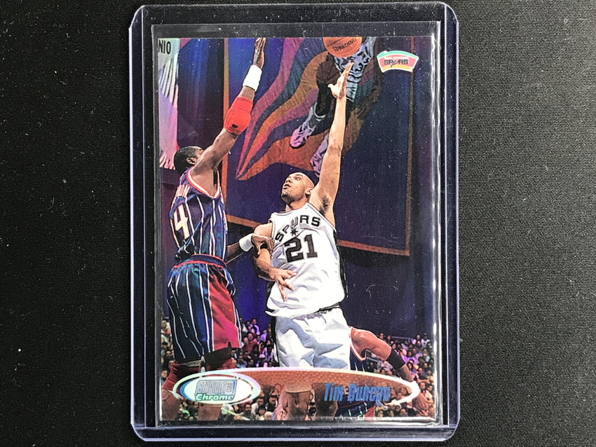 1998 Topps Stadium TIM DUNCAN Chrome Refractor #SCC17-Cherry Collectables