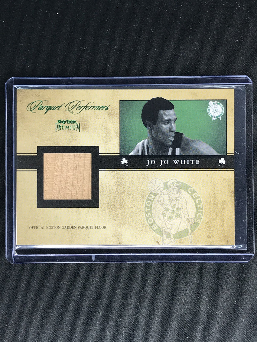 2004-05 Fleer JO JO WHITE Parquet Performers Floor Piece #8-Cherry Collectables