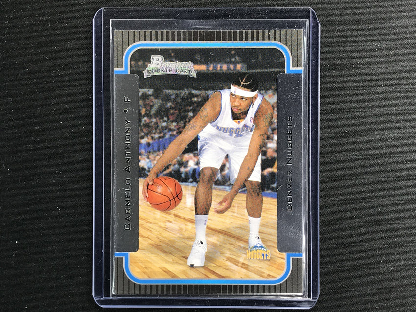 2003-04 Bowman CARMELON ANTHONY Rookie Base Silver #140-Cherry Collectables