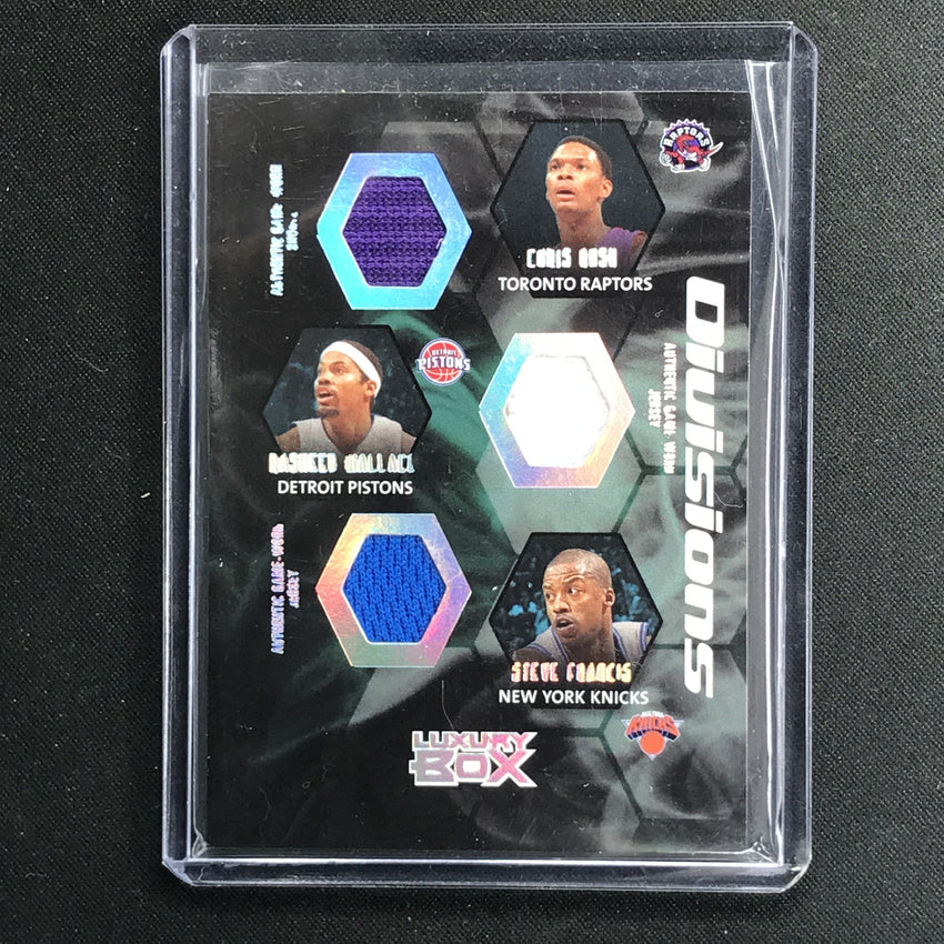 2006 Luxury Box BOSH WALLACE FRANCIS HODGE BRAND PAUL 6x Patch 3/192-Cherry Collectables