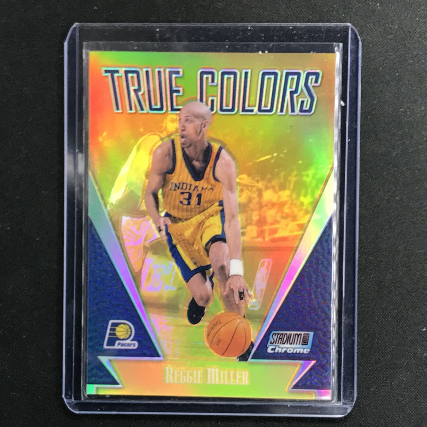 2000 Stadium Club REGGIE MILLER True Colors Refractor #TC9-Cherry Collectables