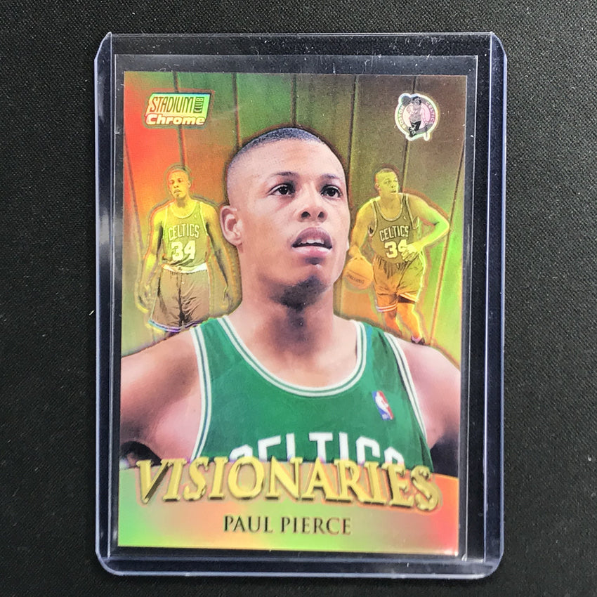 2000 Stadium Club PAUL PIERCE Visionaries Refractor #V6-Cherry Collectables