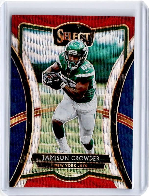 2019 Select JAMISON CROWDER Tri Color Prizm 88/199 Premier-Cherry Collectables