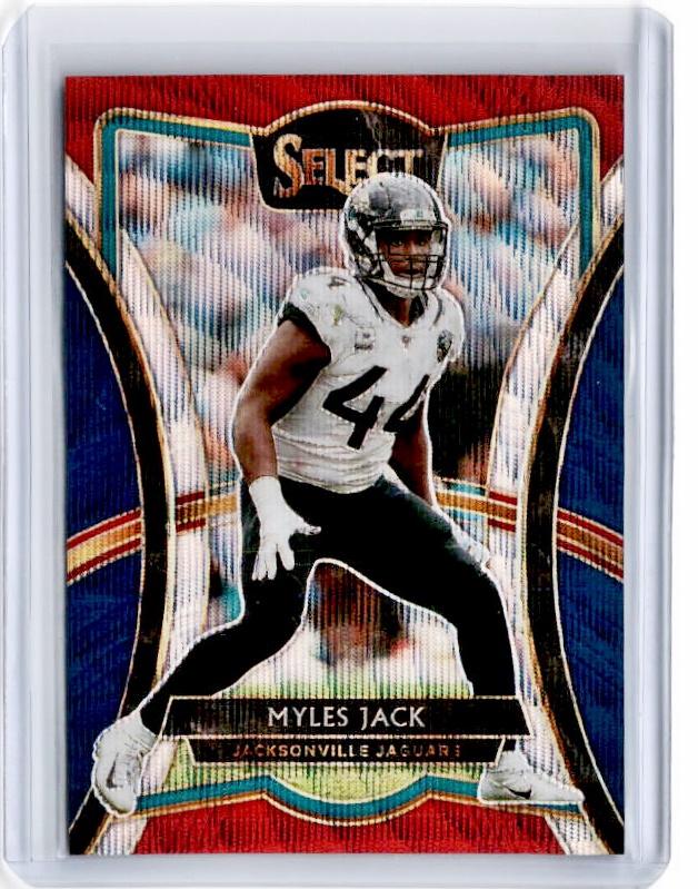 2019 Select MYLES JACK Tri Color Prizm 193/199 Premier-Cherry Collectables
