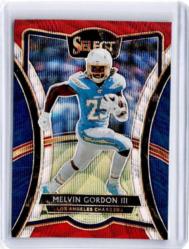 2019 Select MELVIN GORDON Tri Color Prizm 145/199 Premier-Cherry Collectables