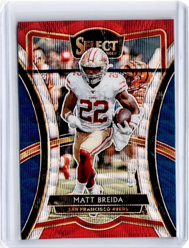 2019 Select MATT BREIDA Tri Color Prizm 45/199 Premier-Cherry Collectables