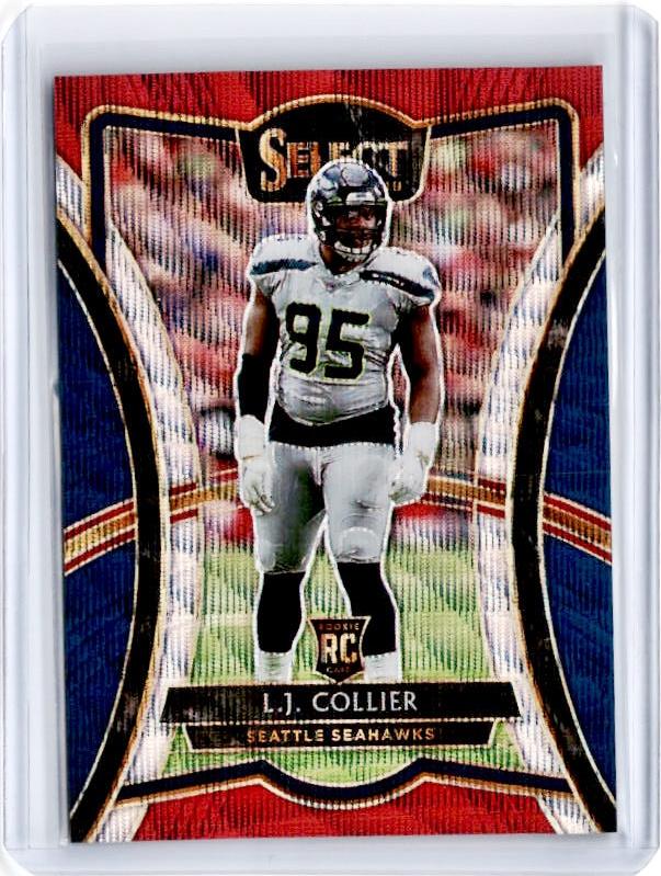 2019 Select LJ COLLIER Rookie Tri Color Prizm 123/199 Premier-Cherry Collectables