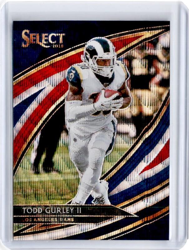 2019 Select TODD GURLEY Tri Color Prizm 81/99 Field-Cherry Collectables