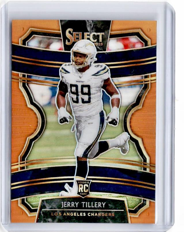 2019 Select JERRY TILLERY Rookie Orange Prizm 35/49 Concourse-Cherry Collectables