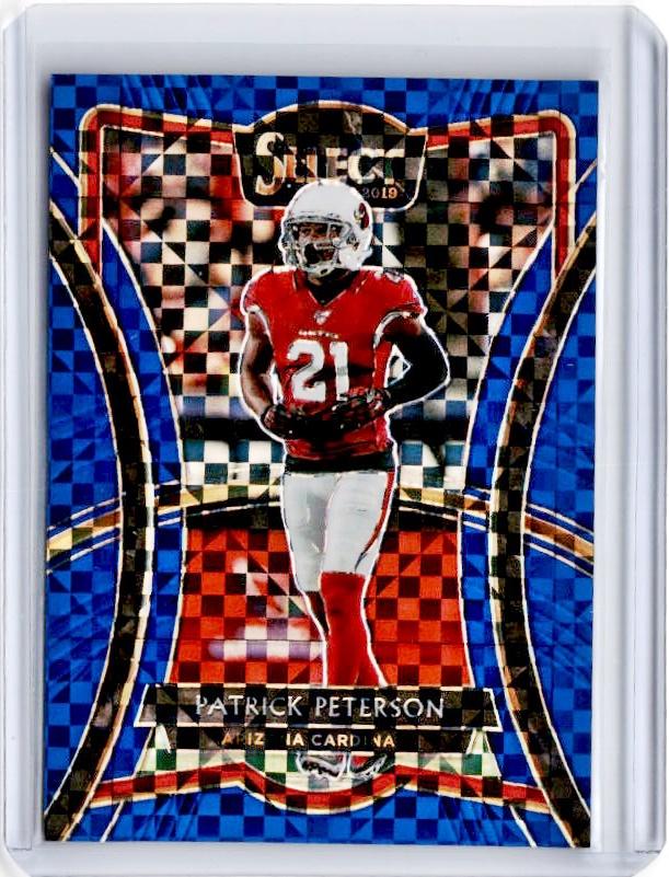 2019 Select PATRICK PETERSON Blue Prizm 128/149 Premier-Cherry Collectables