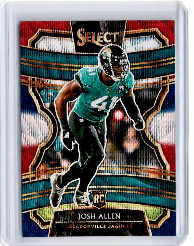 2019 Select JOSH ALLEN Rookie Tri Colour Prizm 199/199 Concourse-Cherry Collectables