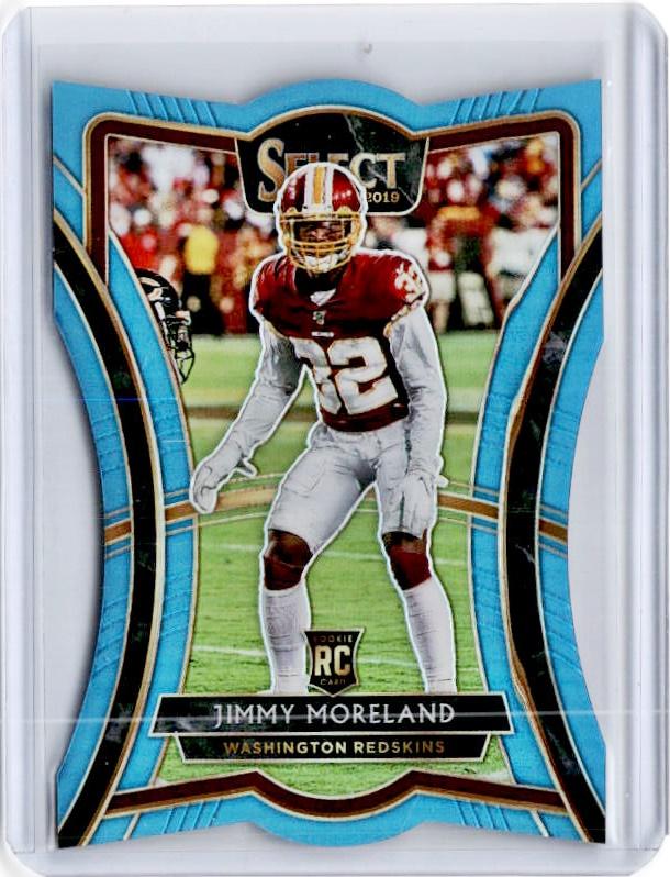 2019 Select JIMMY MORELAND Rookie Light Blue Die Cut Prizm 94/99 Premier-Cherry Collectables