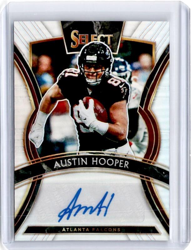 2019 Select AUSTIN HOOPER Silver Auto 69/199-Cherry Collectables